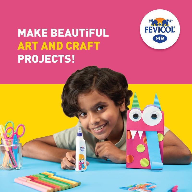 Pidilite Fevicol Mr Glue Resin White Adhesive Squeezy Bottle - Image 5